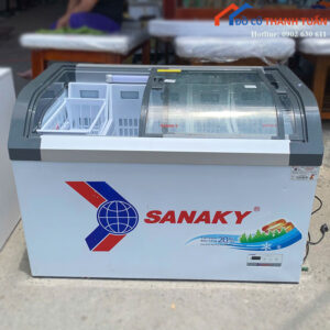 Tủ Đông Sanaky Cũ VH-4899KB Kính Cong