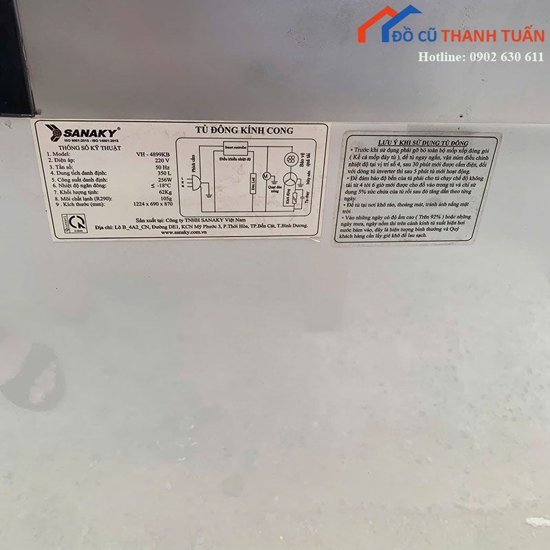 tu-dong-sanaky-cu-vh-4899kb-kinh-cong-3 Tủ Đông Sanaky Cũ VH-4899KB Kính Cong