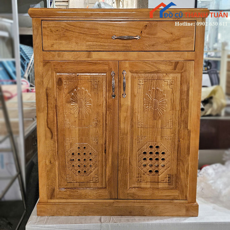 Tủ Đựng Giày Gỗ Mới 99% Có Hộc Kéo Phía Trên