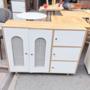 Tủ Giày Cũ 2 Cánh Kèm 3 Ngăn Kéo Tiện Dùng