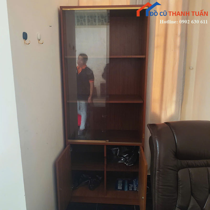 tu-ho-so-cu-80cm-canh-kinh-nhieu-tang-2 Thanh Lý Đồ Nội Thất Cũ - Chuyên Mua Bán Bàn Ghế Cũ Giá Tốt Nhất
