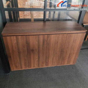 Tủ Hồ Sơ Gỗ Cũ 4 Cánh 1m3