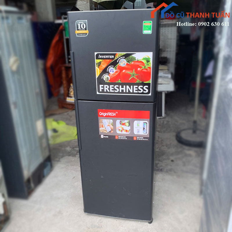 tu-lanh-cu-2-canh-inverter-ngan-da-tren-1 Tủ Lạnh Cũ 2 Cánh Inverter Ngăn Đá Trên