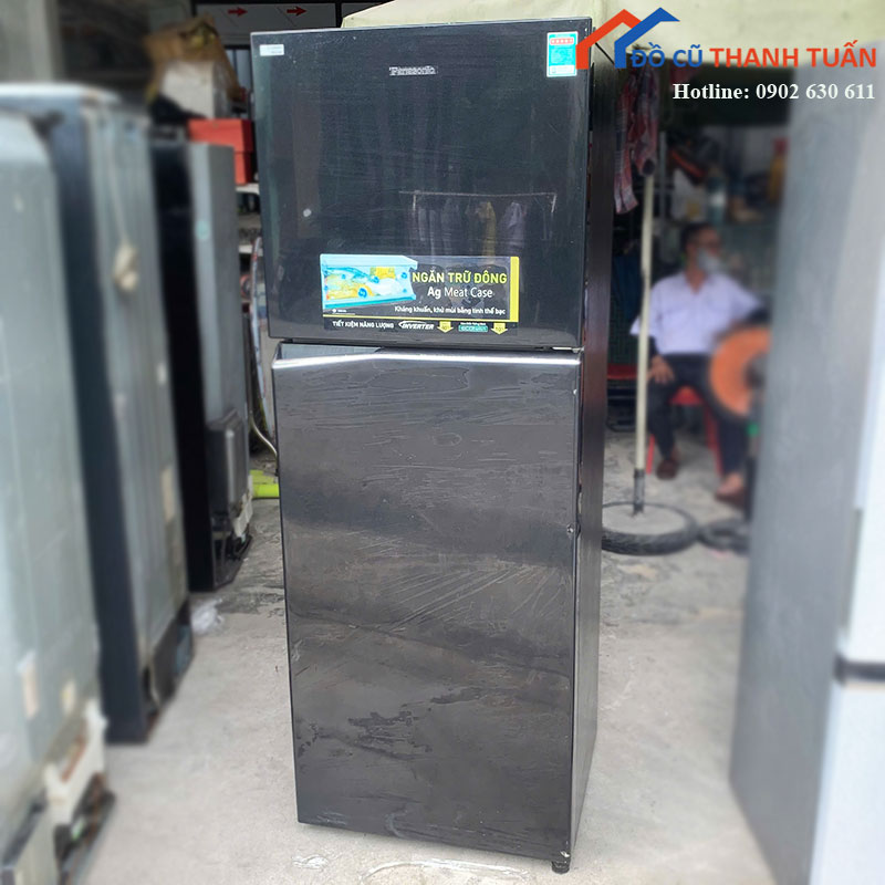 tu-lanh-panasonic-cu-2-canh-inverter-ngan-da-tren-3 Tủ Lạnh Panasonic Cũ 2 Cánh Inverter Ngăn Đá Trên