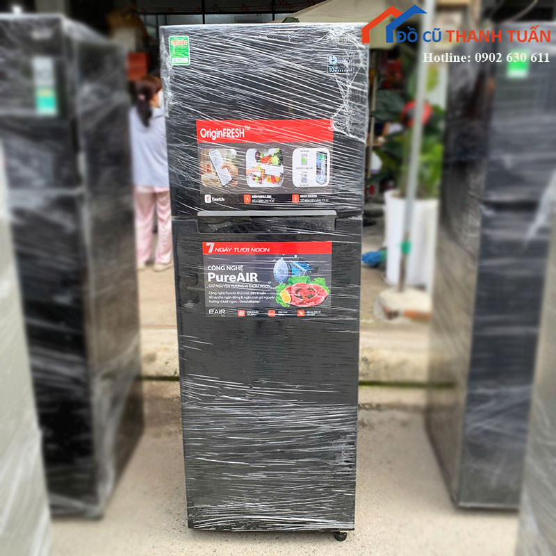Tủ Lạnh Sharp OriginFRESH Cũ 2 Cánh Màu Đen