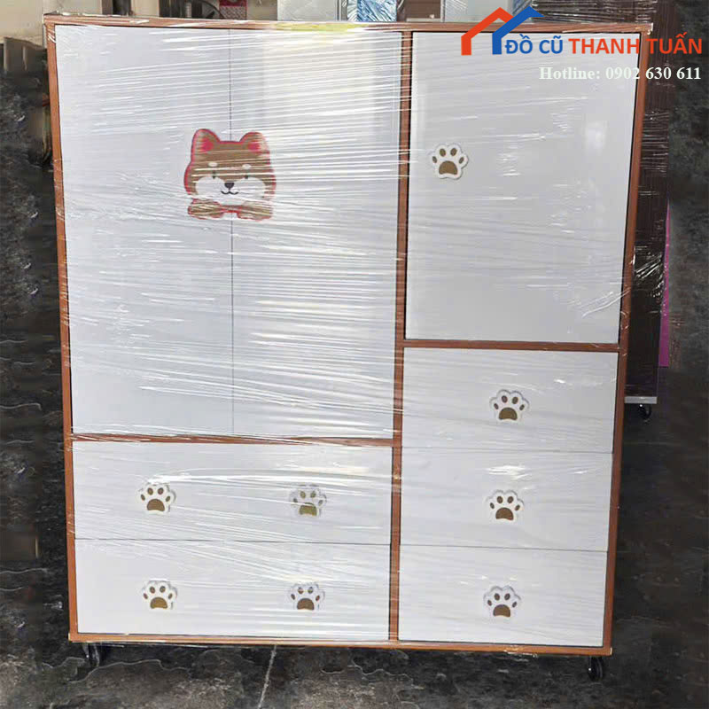 Tủ Quần Áo Cho Bé Nhựa Mới 99% Nhiều Mẫu