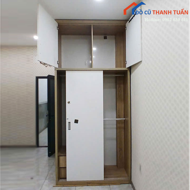 tu-quan-ao-cu-1m35-cao-3m-thiet-ke-4-canh-1 Thanh Lý Đồ Nội Thất Cũ - Chuyên Mua Bán Bàn Ghế Cũ Giá Tốt Nhất