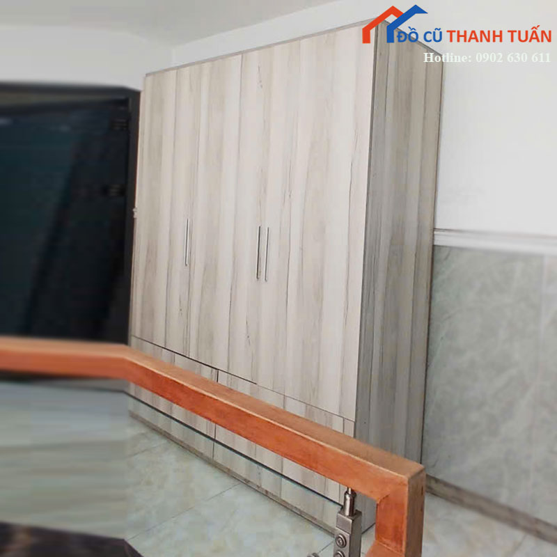 tu-quan-ao-cu-1m75-co-ngan-keo-tien-dung-1 Thanh Lý Đồ Nội Thất Cũ - Chuyên Mua Bán Bàn Ghế Cũ Giá Tốt Nhất