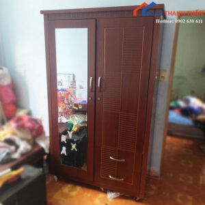 Tủ Quần Áo Cũ 2 Cánh Có Gương Soi