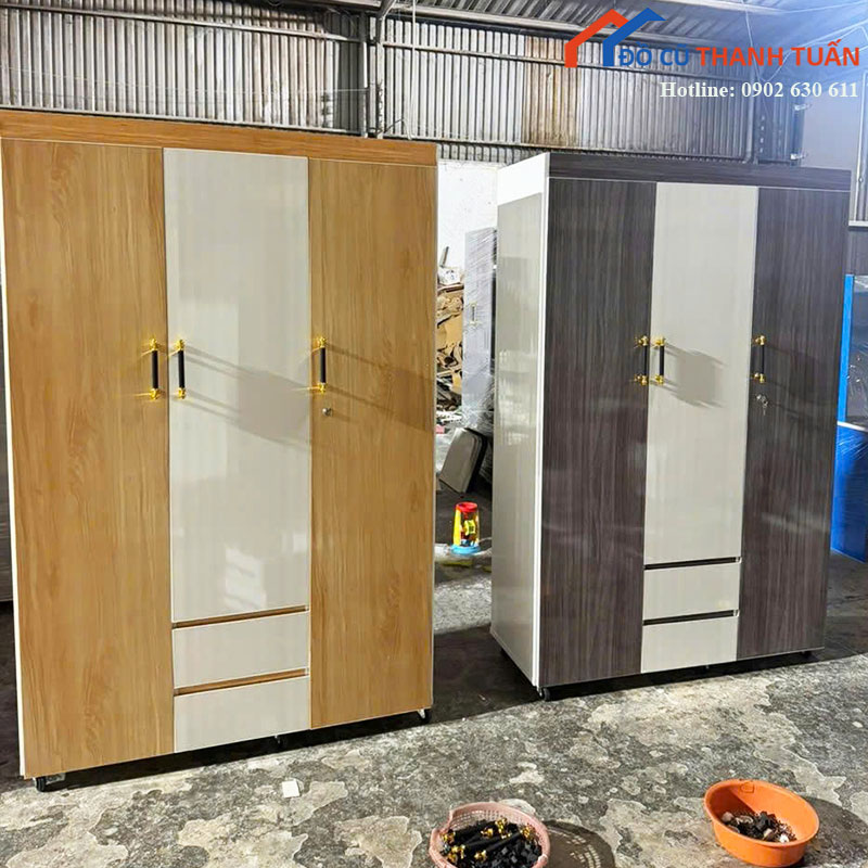 tu-quan-ao-nhua-moi-99-co-hoc-keo-5 Tủ Quần Áo Nhựa Mới 99% Có Hộc Kéo (Nhiều Mẫu)