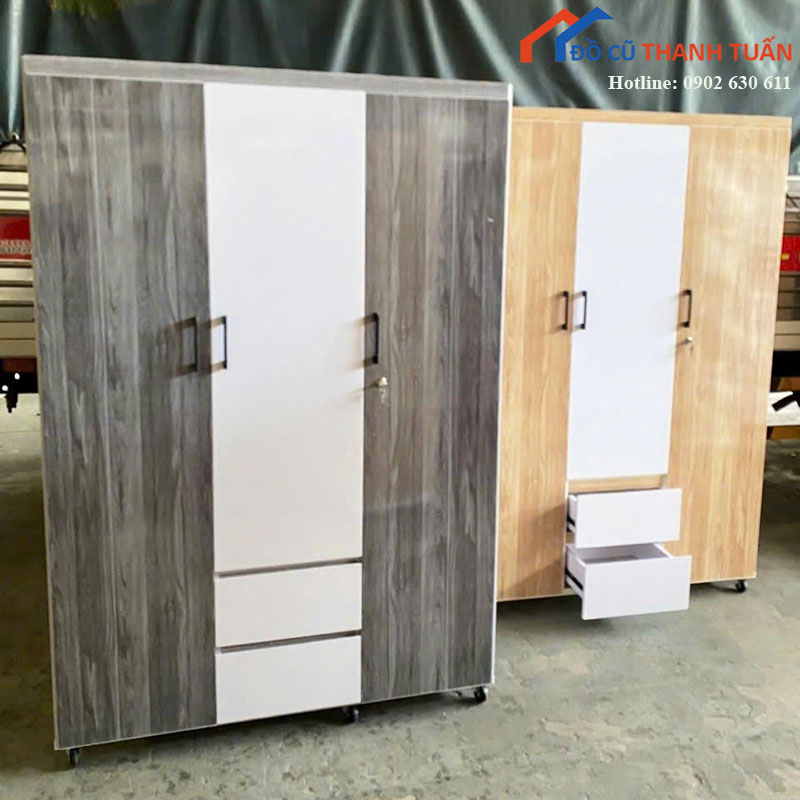 tu-quan-ao-nhua-moi-99-co-hoc-keo-7 Tủ Quần Áo Nhựa Mới 99% Có Hộc Kéo (Nhiều Mẫu)