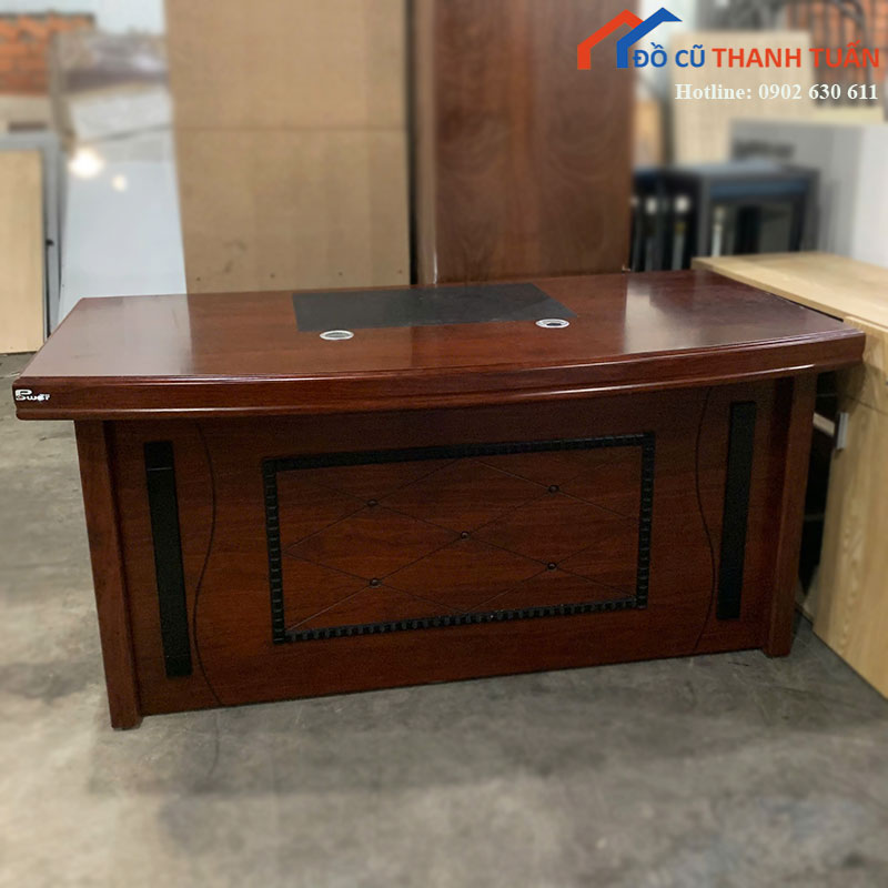 Bàn Giám Đốc Gỗ Tự Nhiên Sang Trọng Mới 90%