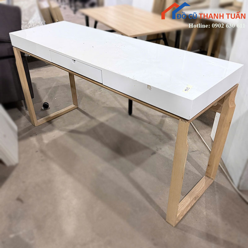 ban-lam-viec-chan-sat-cu-1m5-co-ngan-keo-2-1 Thanh Lý Đồ Nội Thất Cũ - Chuyên Mua Bán Bàn Ghế Cũ Giá Tốt Nhất
