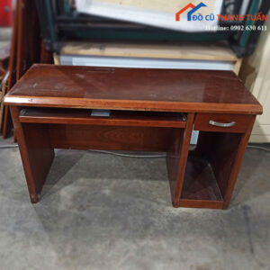 Bàn Làm Việc Cũ 1m2 Gỗ Màu Nâu Đỏ
