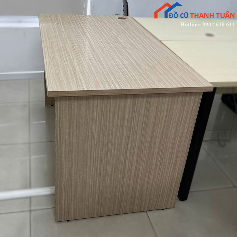 ban-lam-viec-cu-go-cong-nghiep-mau-soi-sang-2 Bàn Làm Việc Cũ Gỗ Công Nghiệp Màu Sồi Sáng