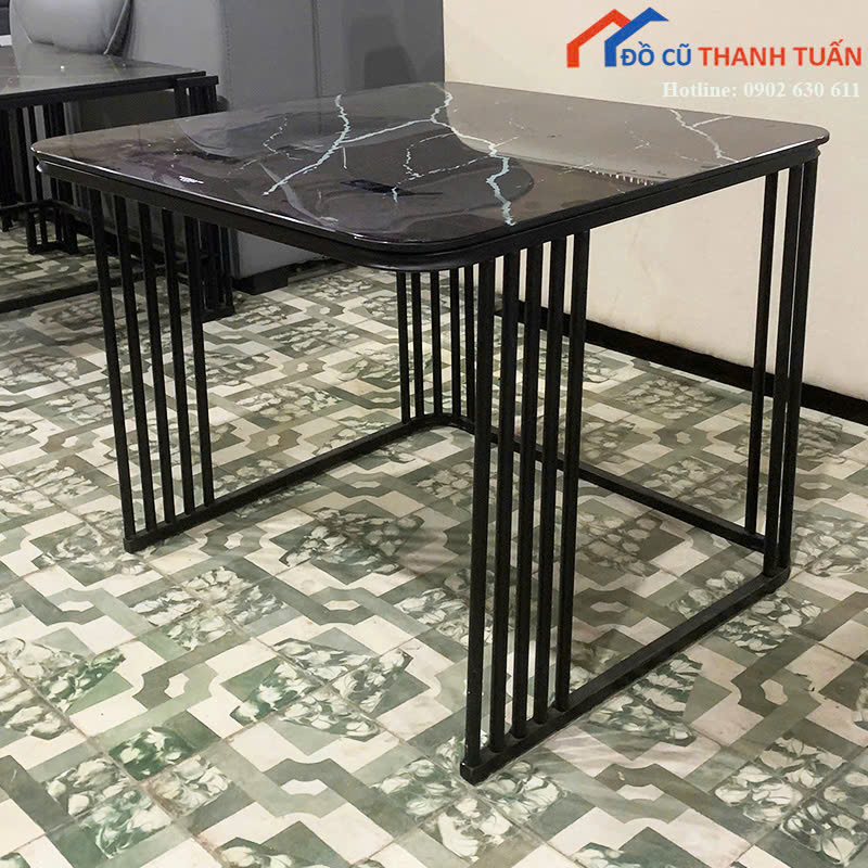 ban-sofa-mat-da-chan-sat-60cm-thanh-ly-moi-99-1 Bàn Sofa Mặt Đá Chân Sắt 60cm Thanh Lý Mới 99%