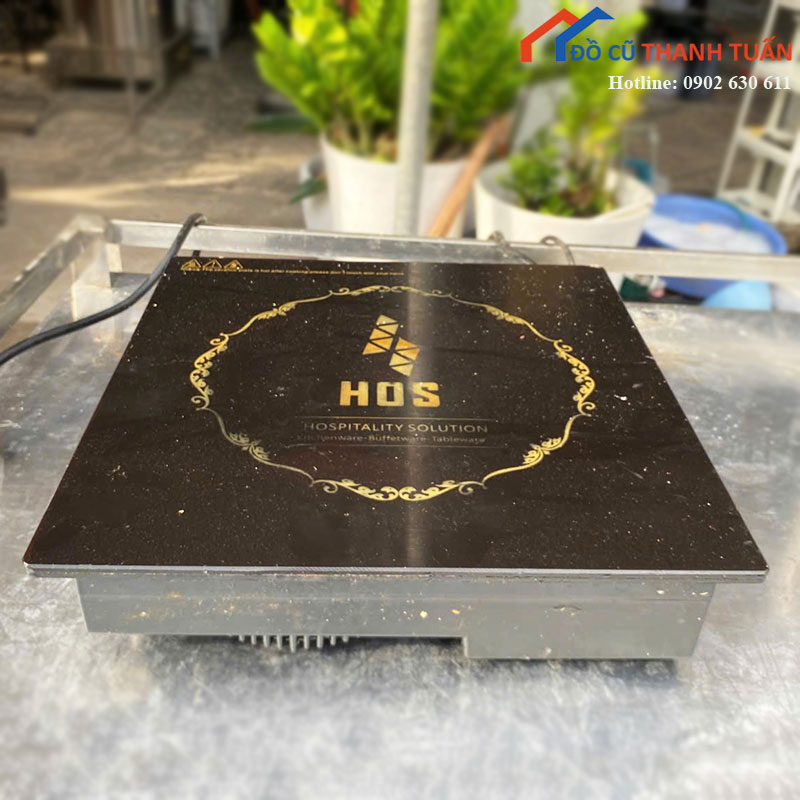 Bếp Từ Đơn HOS Cũ Mặt Kính Đen