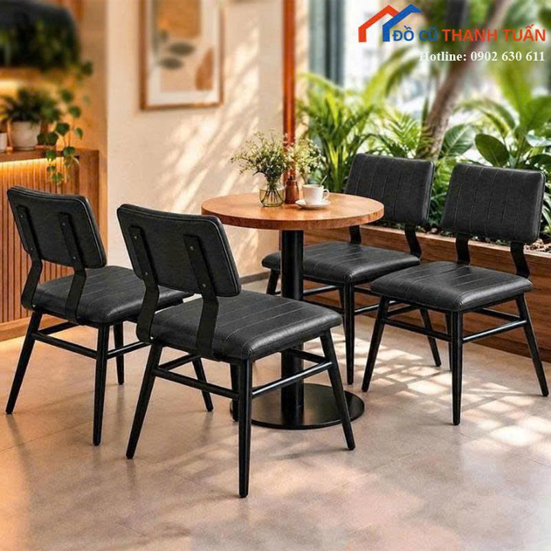 bo-ban-ghe-cafe-moi-99-ban-tron-kem-4-ghe-dem-nhieu-mau (10) Bộ Bàn Ghế Cafe Mới 99% Bàn Tròn Kèm 4 Ghế Đệm (Nhiều Màu)
