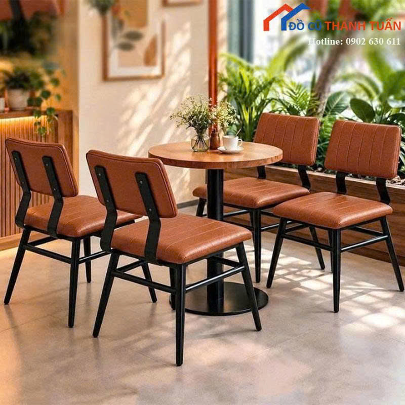 bo-ban-ghe-cafe-moi-99-ban-tron-kem-4-ghe-dem-nhieu-mau (11) Bộ Bàn Ghế Cafe Mới 99% Bàn Tròn Kèm 4 Ghế Đệm (Nhiều Màu)