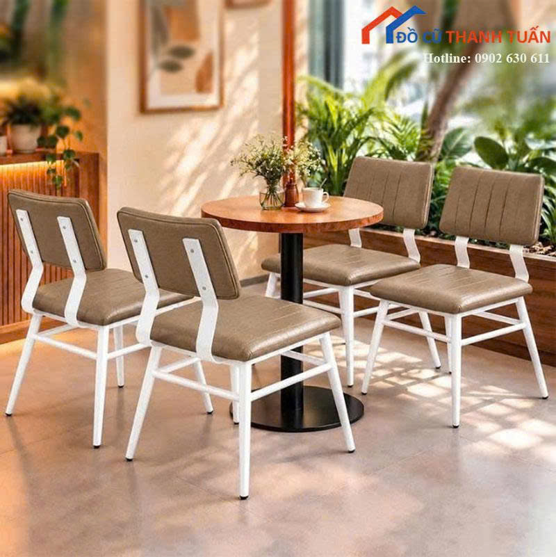 bo-ban-ghe-cafe-moi-99-ban-tron-kem-4-ghe-dem-nhieu-mau (6) Bộ Bàn Ghế Cafe Mới 99% Bàn Tròn Kèm 4 Ghế Đệm (Nhiều Màu)