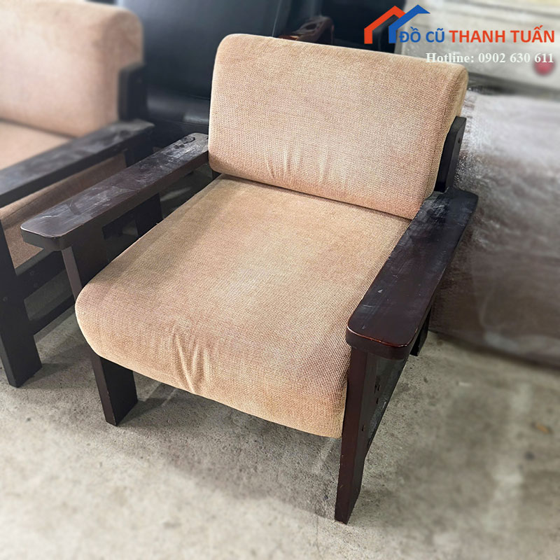 bo-ban-ghe-sofa-cu-2-ghe-don-kem-ban-tra-mat-kinh-5 Bộ Bàn Ghế Sofa Cũ 2 Ghế Đơn Kèm Bàn Trà Mặt Kính
