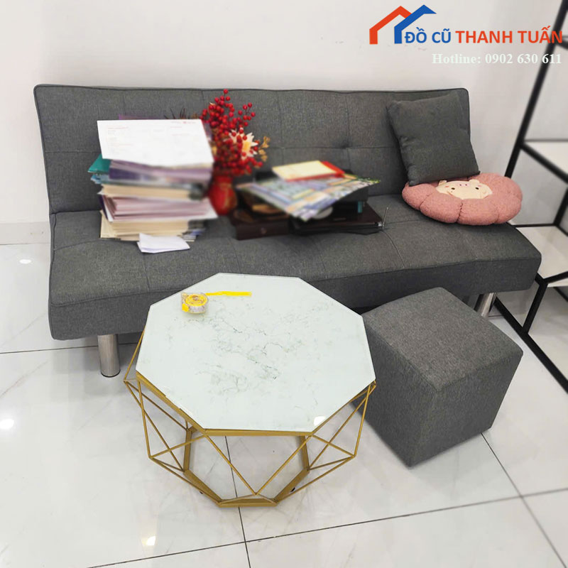 bo-sofa-bed-tiep-khach-cu-kem-ban-va-don Bộ Sofa Bed Tiếp Khách Cũ Kèm Bàn Và Đôn