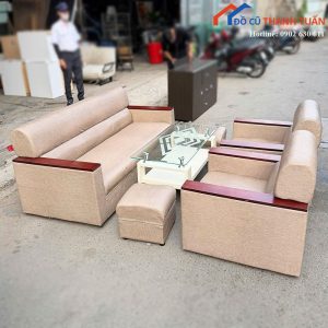 Bộ Sofa Bọc Vải Cũ Kiểu Dáng Hiện Đại