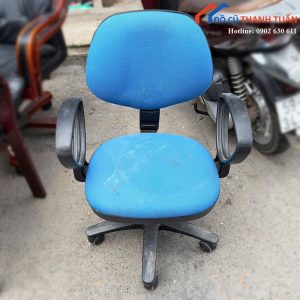 Ghế Xoay Văn Phòng Màu Xanh Mới 90%