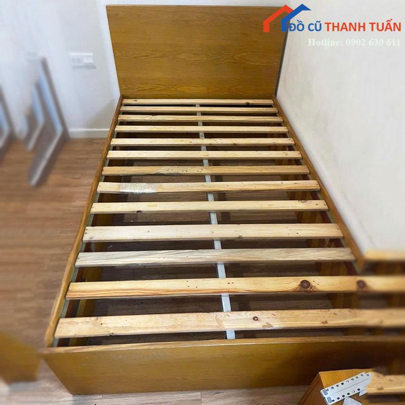 giuong-go-cu-co-dat-thanh-chac-chan-nhieu-kich-thuoc-2 Giường Gỗ Cũ Có Dát Thanh Chắc Chắn (Nhiều Kích Thước)