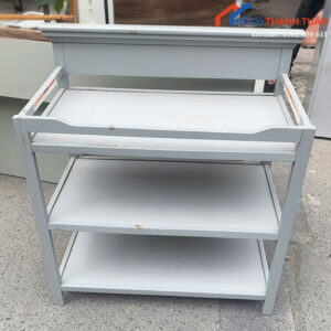 Kệ Đề Đồ Cũ 3 Tầng Có Khay Phía Trên