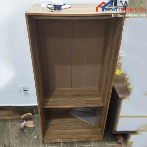 Kệ Để Đồ Gỗ Cũ Thiết Kế 2 Tầng
