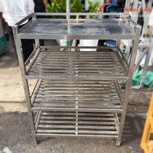 Kệ Inox Cũ Nhiều Tầng Bền Đẹp