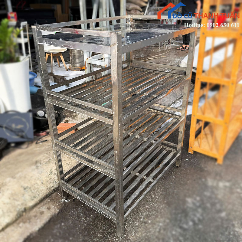 ke-inox-cu-nhieu-tang-ben-dep-3 Kệ Inox Cũ Nhiều Tầng Bền Đẹp