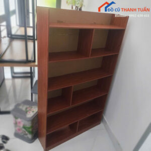 Kệ Sách Gỗ Cũ Nhiều Ngăn