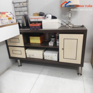 Kệ Tivi Gỗ Hiện Đại Có Hộc Tủ Cũ