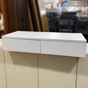 Kệ Tivi Treo Tường Màu Trắng Mới 90%
