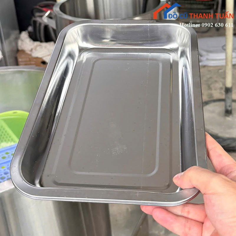 khay-inox-cu-hinh-chu-nhat-long-sau-vien-bo-tron-nhieu-kt-4 Khay Inox Cũ Hình Chữ Nhật Lòng Sâu Viền Bo Tròn (Nhiều KT)