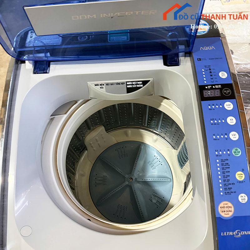 may-giat-aqua-cu-9kg-aqw-d901at-inverter-4 Máy Giặt Aqua Cũ 9Kg AQW-D901AT Inverter