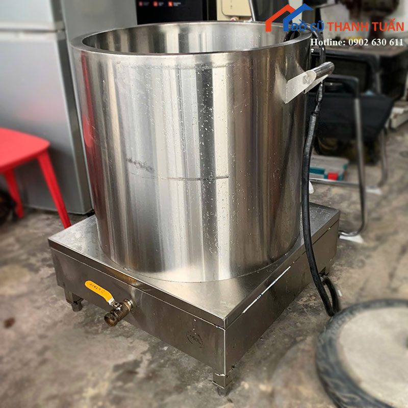 noi-nau-dien-cong-nghiep-cu-150l-inox-chan-de-vuong-1 Nồi Nấu Điện Công Nghiệp Cũ 150L Inox Chân Đế Vuông