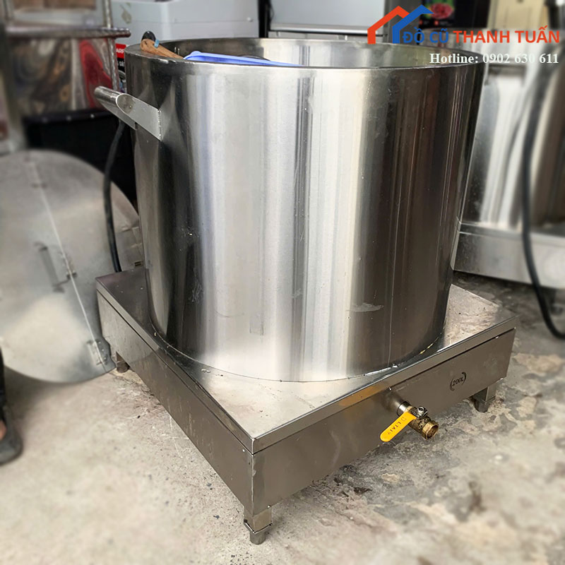 noi-nau-pho-dien-cu-200l-inox-than-inox-sang-bong-1 Nồi Nấu Phở Điện Cũ 200L Inox Thân Inox Sáng Bóng