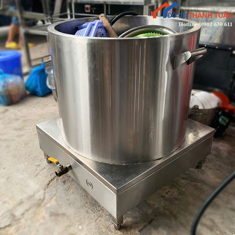 noi-nau-pho-dien-cu-200l-inox-than-inox-sang-bong-3 Nồi Nấu Phở Điện Cũ 200L Inox Thân Inox Sáng Bóng