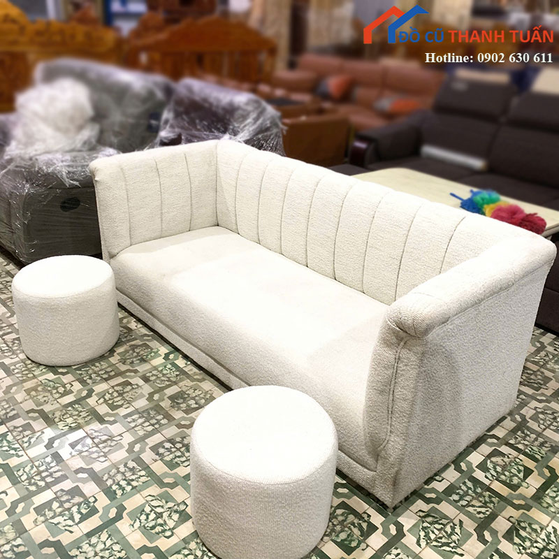 sofa-bang-boc-vai-moi-99-1m9-kem-2-don-3 Thanh Lý Đồ Nội Thất Cũ - Chuyên Mua Bán Bàn Ghế Cũ Giá Tốt Nhất