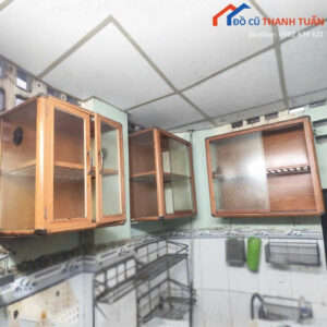 Tủ Bếp Treo Tường Cũ Cánh Kính