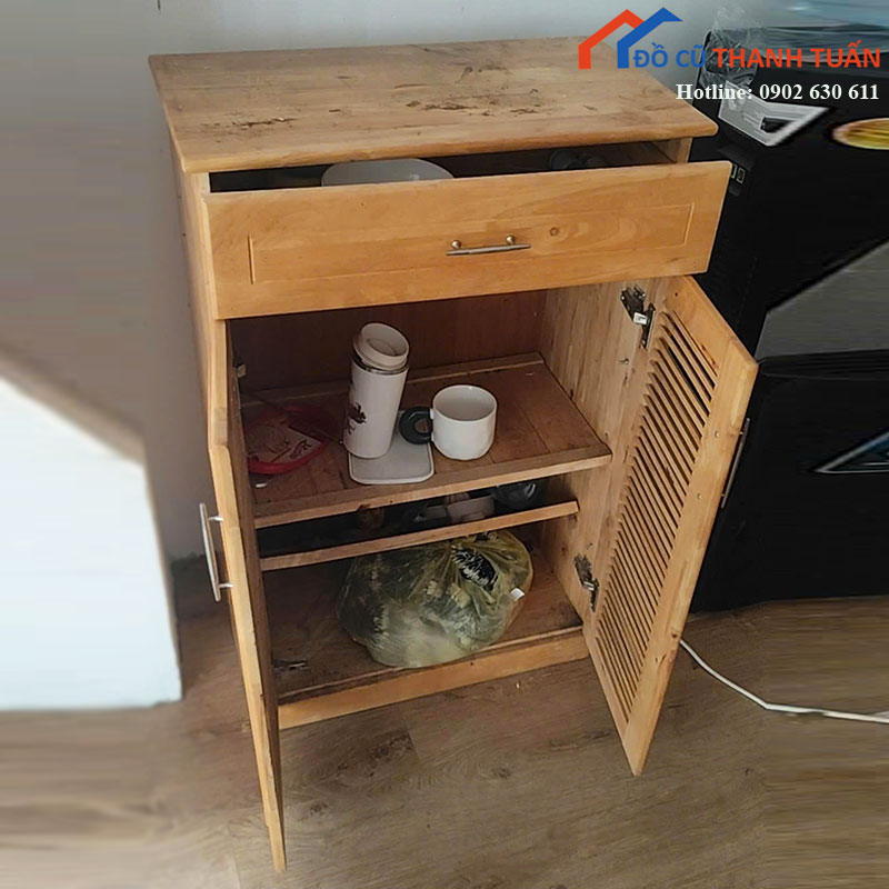 tu-dung-giay-dep-cu-2-canh-go-dang-dung-1 Tủ Đựng Giày Dép Cũ 2 Cánh Gỗ Dáng Đứng