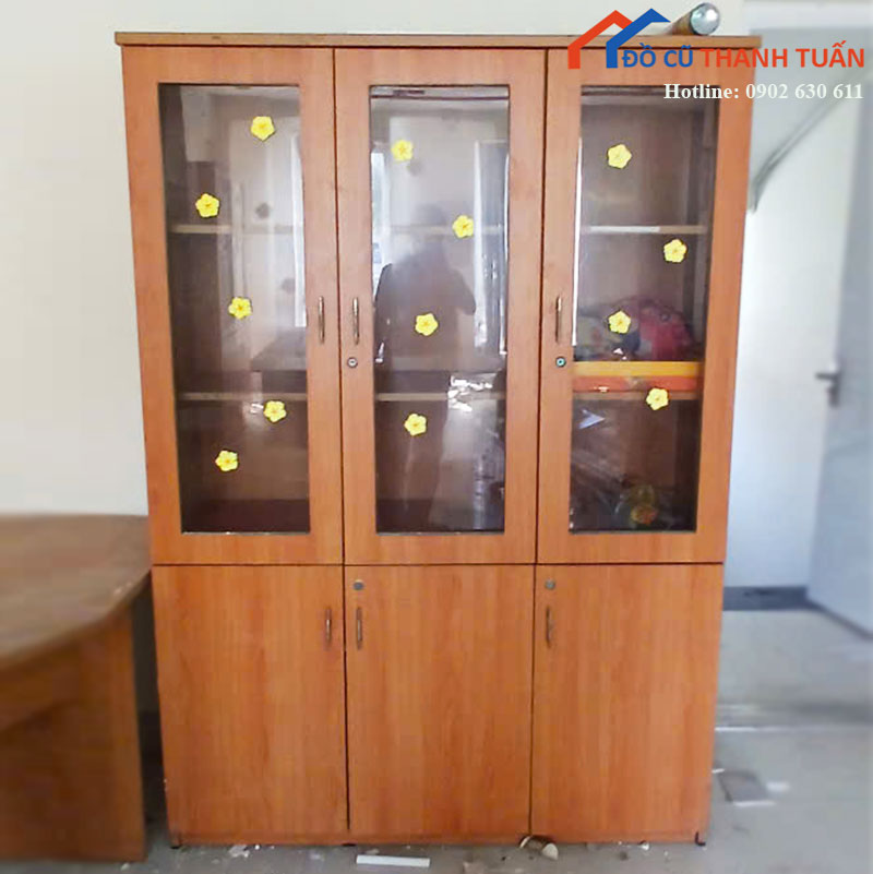 tu-ho-so-canh-kinh-cu-3-canh Tủ Hồ Sơ Cánh Kính Cũ 3 Cánh