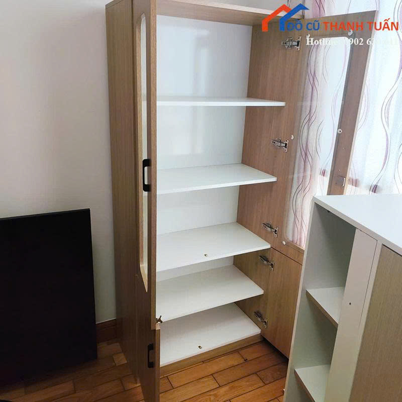 tu-ho-so-van-phong-cu-4-canh-co-kinh-1 Thanh Lý Đồ Nội Thất Cũ - Chuyên Mua Bán Bàn Ghế Cũ Giá Tốt Nhất