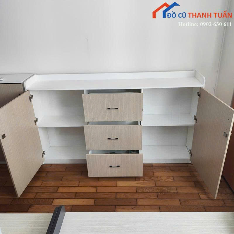 tu-ho-so-van-phong-cu-co-cua-mo-va-ngan-keo-3 Thanh Lý Đồ Nội Thất Cũ - Chuyên Mua Bán Bàn Ghế Cũ Giá Tốt Nhất