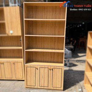 Tủ Kệ Sách Đứng Cũ 1m Hở 4 Tầng