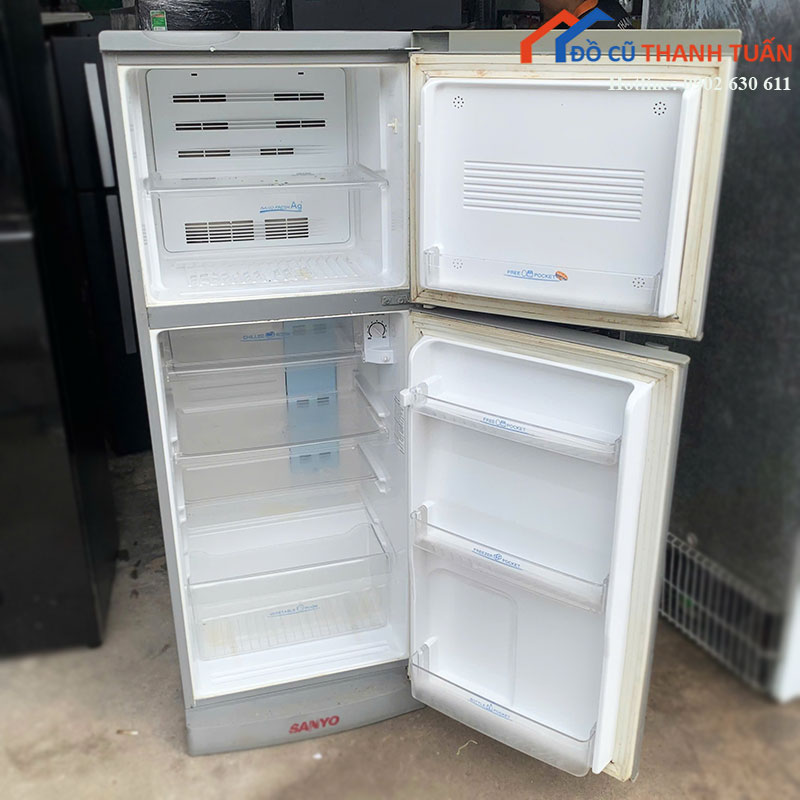 tu-lanh-sanyo-2-canh-cu-ngan-da-1 Tủ Lạnh Sanyo 2 Cánh Cũ Ngăn Đá