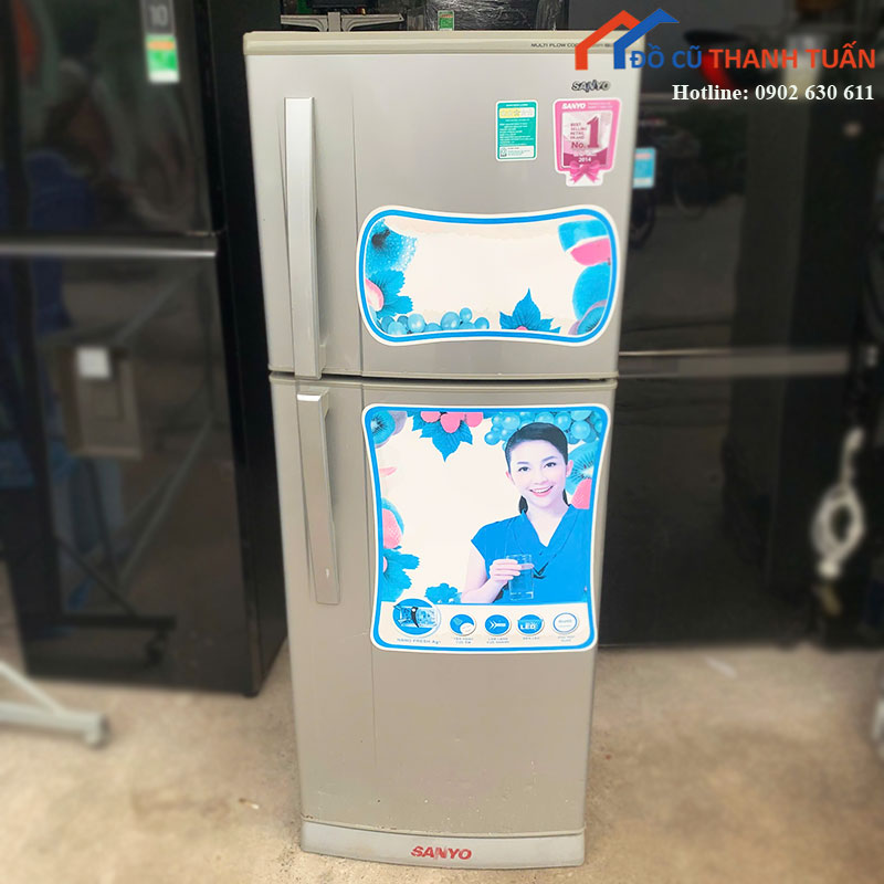 Tủ Lạnh Sanyo 2 Cánh Cũ Ngăn Đá